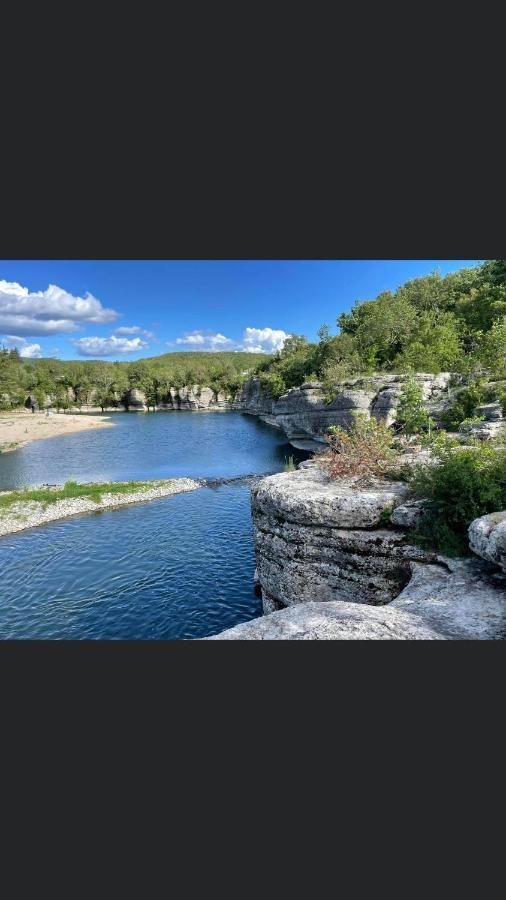 Le Mas Du Paradis Bleu Saint-Andre-de-Cruzieres Exteriör bild